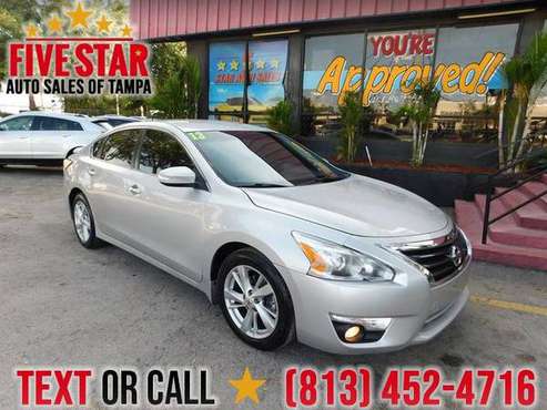 2013 Nissan Altima S AS LOW AS 1500 DOWN! W,A,C AS LOW 2.9% for sale in TAMPA, FL