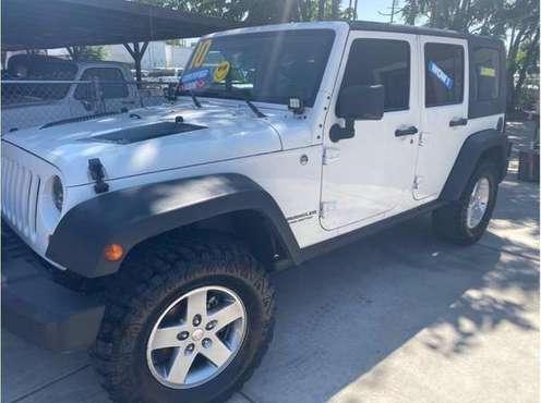 2010 Jeep Wrangler Unlimited Rubicon WE WORK WITH ALL CREDIT... for sale in Modesto, CA