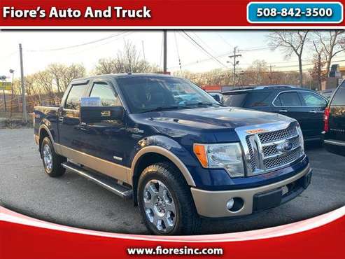 2011 Ford F-150 4WD SuperCrew 145 Lariat - - by dealer for sale in Shrewsbury, MA