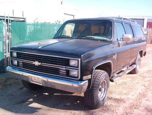 1983 CHEVROLET 4 X 4 SUBURBAN for sale in Caldwell, ID