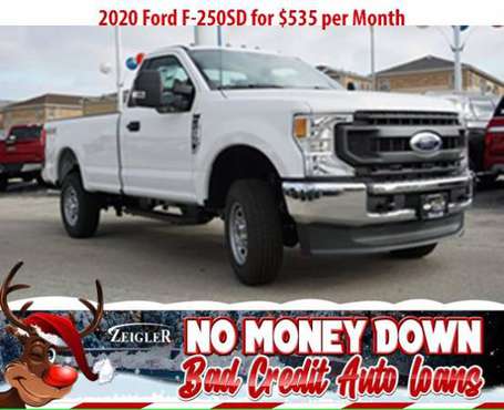 $535/mo 2020 Ford F-250SD Bad Credit & No Money Down OK - cars &... for sale in Chicago, IL