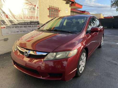 2010 HONDA CIVIC,, CLEAN TITLE,, GREAT CAR,, MUST SEE,, $1000 DOWN!!... for sale in west park, FL