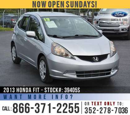 *** 2013 HONDA FIT *** Cruise -Keyless Entry -Tinted Windows - cars... for sale in Alachua, FL