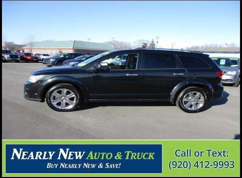2012 Dodge Journey R/t Black Wagon - cars & trucks - by dealer -... for sale in Green Bay, WI