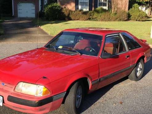 1990 Mustang Foxbody 2.3L - cars & trucks - by owner - vehicle... for sale in Newport News, VA