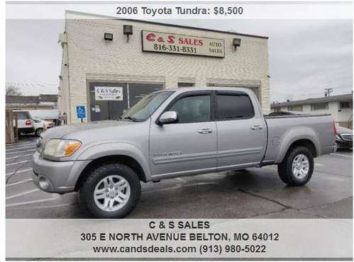 2006 Toyota Tundra SR5 SR5 4dr Double Cab 4WD - - by for sale in Kansas City, MO