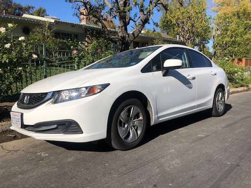 2015 Honda Civic LX - Low miles - cars & trucks - by owner - vehicle... for sale in Encino, CA