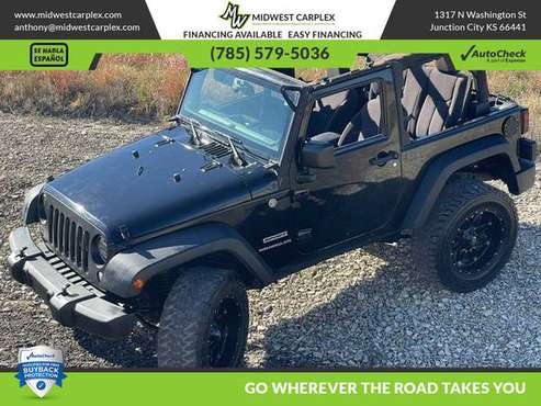 2014 Jeep Wrangler - Financing Available! - cars & trucks - by... for sale in Junction City, KS