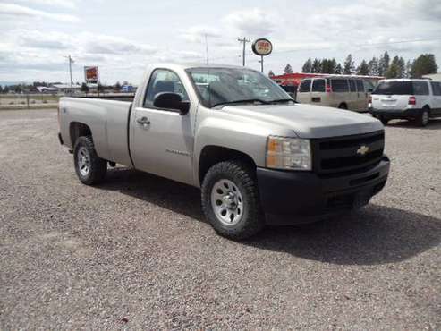 2009 Chevy 1500 Reg Cab LB 4X4 50000 Miles - - by for sale in Columbia Falls, MT