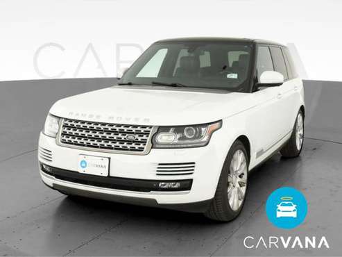 2014 Land Rover Range Rover Supercharged Sport Utility 4D suv White... for sale in Phoenix, AZ