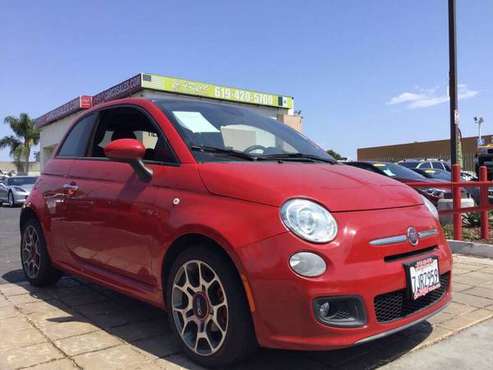 2015 FIAT 500 WOW! SPORT! MUST SEE! LOW MILES! DRIVE IT HOME... for sale in Chula vista, CA