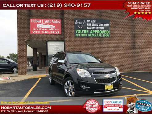 2011 CHEVROLET EQUINOX LTZ $500-$1000 MINIMUM DOWN PAYMENT!! APPLY... for sale in Hobart, IL