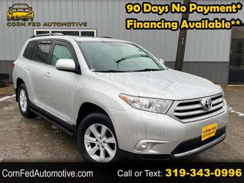 2013 Toyota Highlander 4dr V6 4WD Limited w/3rd Row (Natl) - cars &... for sale in CENTER POINT, IA