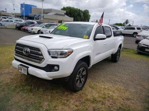 2016 (White) Tacoma TRD Sport Long bed-*Call/Text Issac@ * for sale in Kaneohe, HI