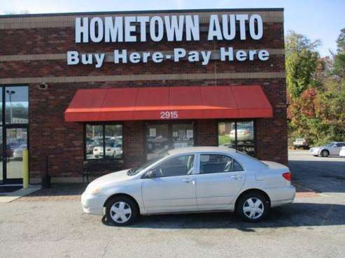 2003 Toyota Corolla LE ( Buy Here Pay Here ) - cars & trucks - by... for sale in High Point, NC