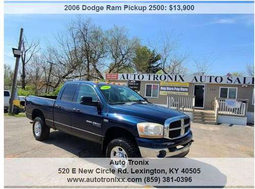 2006 Dodge Ram Pickup 2500 ST - - by dealer - vehicle for sale in Lexington, KY