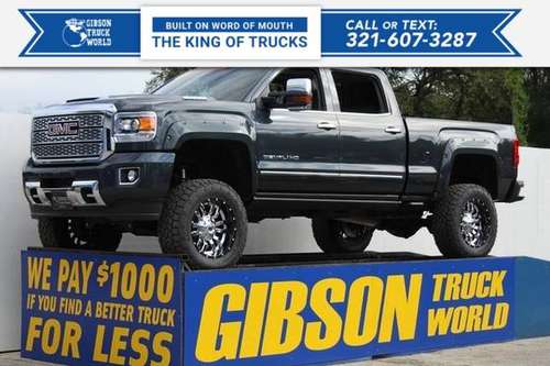 *2018* *GMC* *Sierra 2500HD* *Denali* - cars & trucks - by dealer -... for sale in Sanford, FL