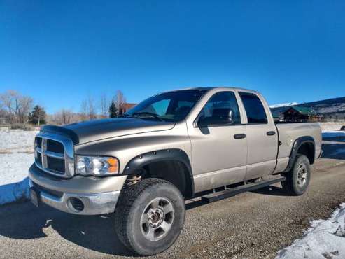03 Dodge Ram 2500 SLT 5.7L 4wd - cars & trucks - by owner - vehicle... for sale in Victor, ID