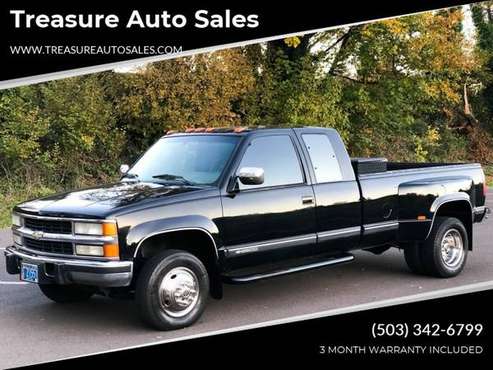1994 Chevrolet C/K 3500 Silverado Dully 2dr 4WD Extended Cab LB -... for sale in Gladstone, OR