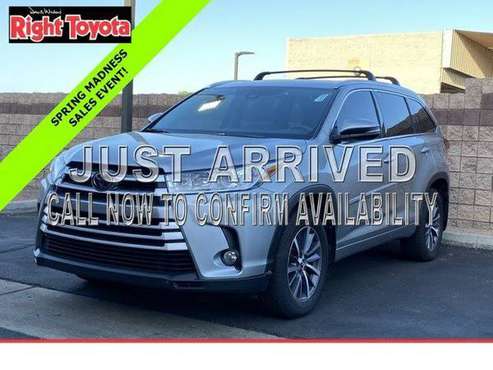 Used 2017 Toyota Highlander XLE/8, 150 below Retail! - cars & for sale in Scottsdale, AZ