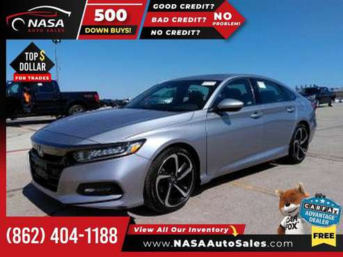 2019 Honda Accord Sport 2 0T 2 0 T 2 0-T - - by dealer for sale in Passaic, NJ