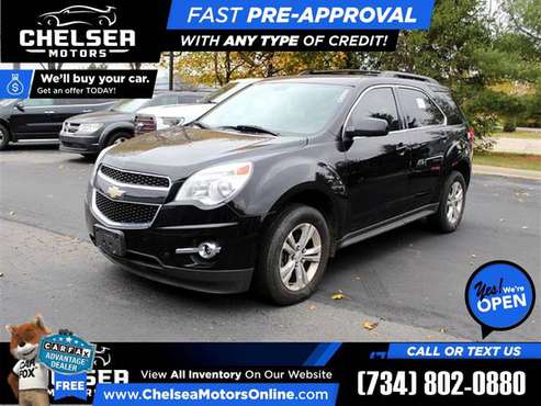 $124/mo - 2011 Chevrolet Equinox LT 1LT AWD - Easy Financing! - cars... for sale in Chelsea, MI