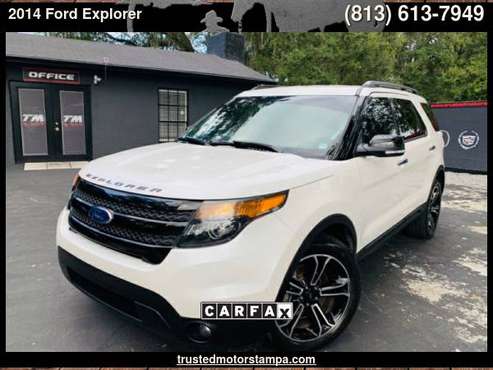 2014 Ford Explorer 4WD Sport NAVIGATION USB BLUETOOTH with Outside... for sale in TAMPA, FL