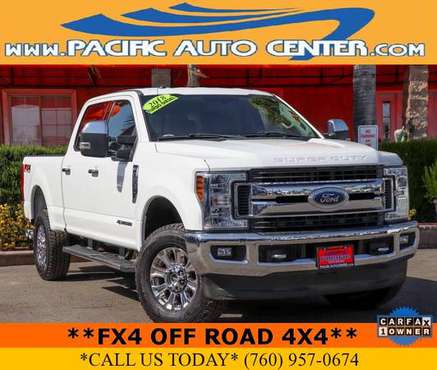 2018 Ford F250 F250 XLT Diesel Crew Cab Short Bed 36798 - cars & for sale in Fontana, CA