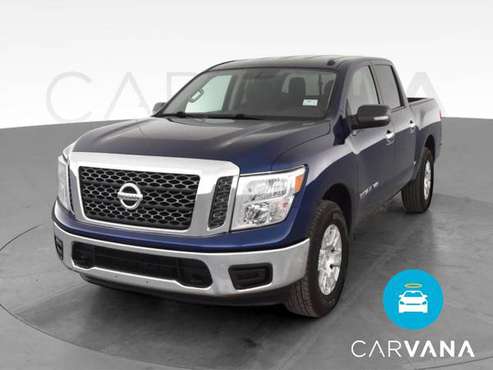 2018 Nissan Titan Crew Cab SV Pickup 4D 5 1/2 ft pickup Blue -... for sale in South Bend, IN
