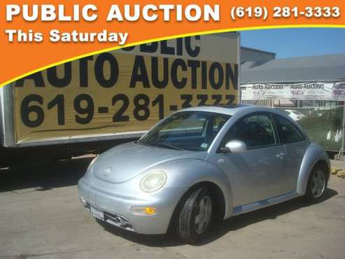 2002 Volkswagen New Beetle Public Auction Opening Bid for sale in Mission Valley, CA