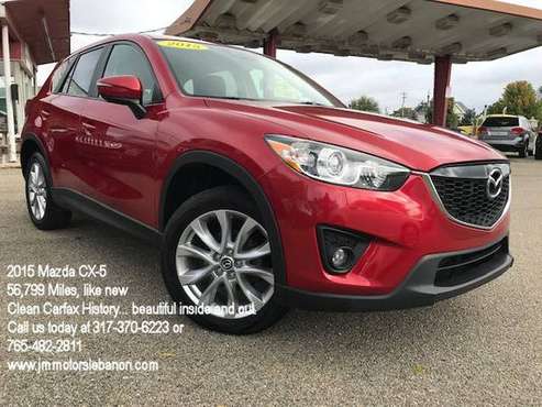 2015 Mazda CX-5 AWD 4dr Auto Grand Touring-56K Miles-Like... for sale in Lebanon, IN