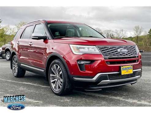 2018 Ford Explorer Platinum AWD 4dr SUV - SUV - - by for sale in New Lebanon, MA
