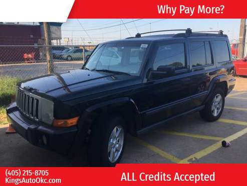 2006 Jeep Commander 4dr 2WD 500 down with trade ! BAD OR GOOD I... for sale in Oklahoma City, OK