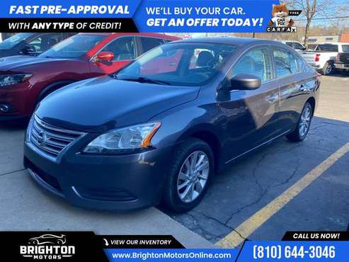 2015 Nissan Sentra SV FOR ONLY 140/mo! - - by dealer for sale in Brighton, MI