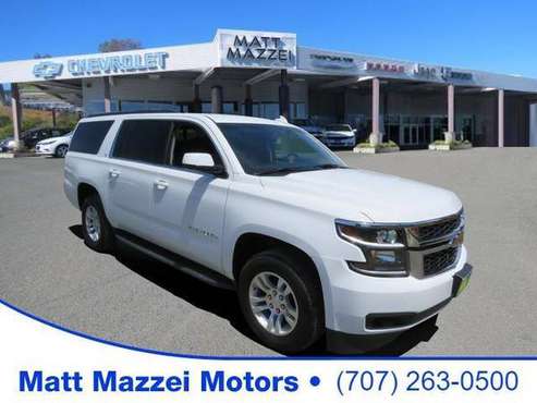 2019 Chevrolet Suburban SUV LT (Summit White) - cars & trucks - by... for sale in Lakeport, CA