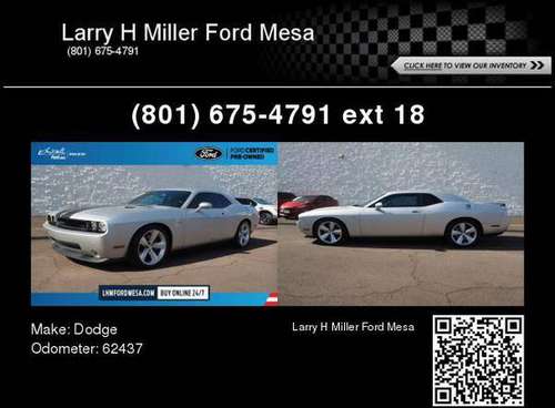 2008 Dodge Challenger Srt8 - - by dealer - vehicle for sale in Mesa, AZ