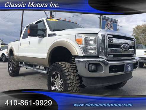 2011 Ford F-250 Crew Cab Lariat 4X4 LOW MILES!!! LIFTED!!! - cars &... for sale in Finksburg, NJ