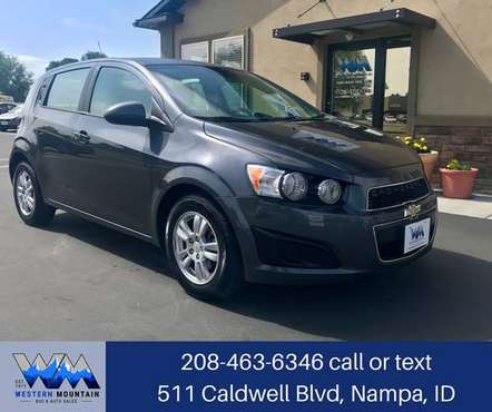 2012 Chevy Sonic FWD | Great Fuel Economy | Accident Free | Clean for sale in Nampa, ID