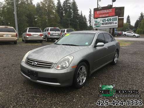 2005 Infiniti G35 - - by dealer - vehicle automotive for sale in Bothell, WA