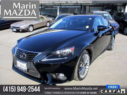 2015 Lexus IS 250 Crafted Line FOR ONLY $333/mo! - cars & trucks -... for sale in San Rafael, CA