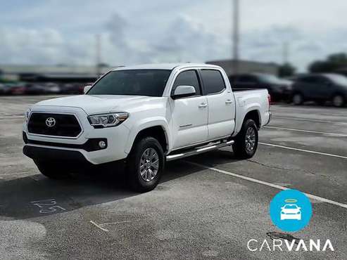 2017 Toyota Tacoma Double Cab SR5 Pickup 4D 5 ft pickup White - -... for sale in largo, FL