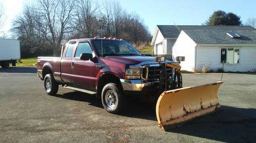 2004 Ford F250 With Plow - cars & trucks - by owner - vehicle... for sale in Herkimer, NY