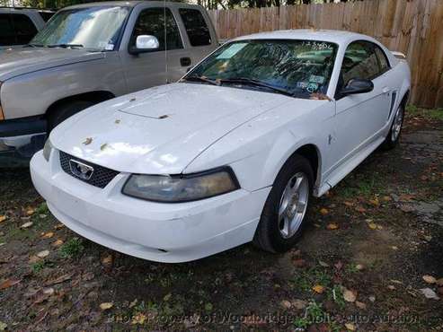 2003 *Ford* *Mustang* *2dr Coupe Standard* White - cars & trucks -... for sale in Woodbridge, District Of Columbia