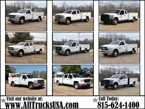 1/2 - 1 Ton Service Utility Trucks & Ford Chevy Dodge GMC WORK TRUCK for sale in western IL, IL