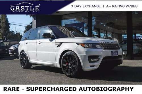 2016 Land Rover Range Rover Sport 4x4 4WD Autobiography SUV - cars & for sale in Lynnwood, WA