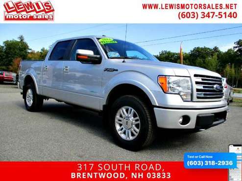 2014 Ford F-150 F150 F 150 Lariat Ecoboost Fully Loaded! ~ Warranty... for sale in Brentwood, NH