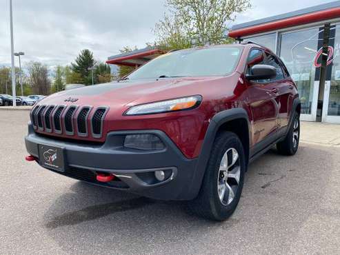 2015 JEEP CHEROKEE TRAILHAWK 4X4 - - by for sale in south burlington, VT