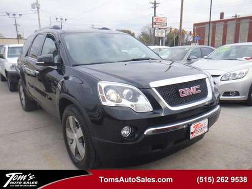 2012 GMC Acadia SLT1 - cars & trucks - by dealer - vehicle... for sale in Des Moines, IA