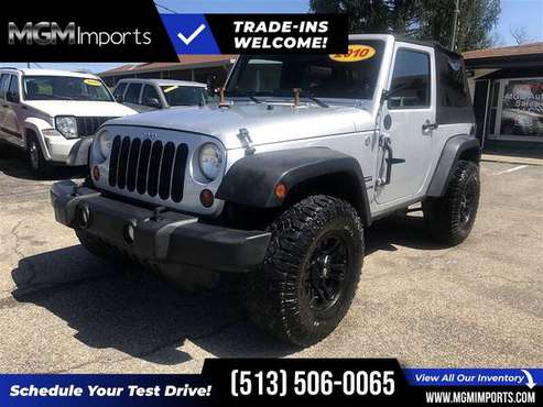 2010 Jeep *Wrangler* *Sport* FOR ONLY $347/mo! - cars & trucks - by... for sale in Cincinnati, OH