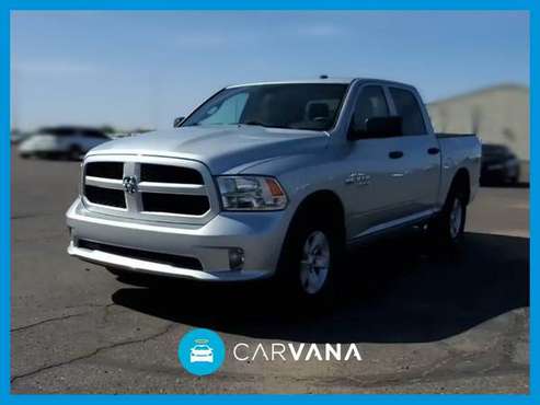 2017 Ram 1500 Crew Cab Express Pickup 4D 5 1/2 ft pickup Silver for sale in Boulder, CO